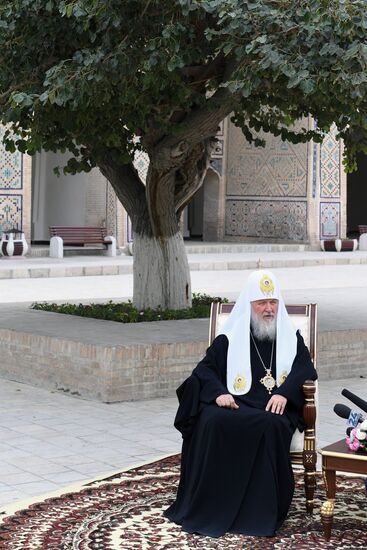Patriarch visits Uzbekistan