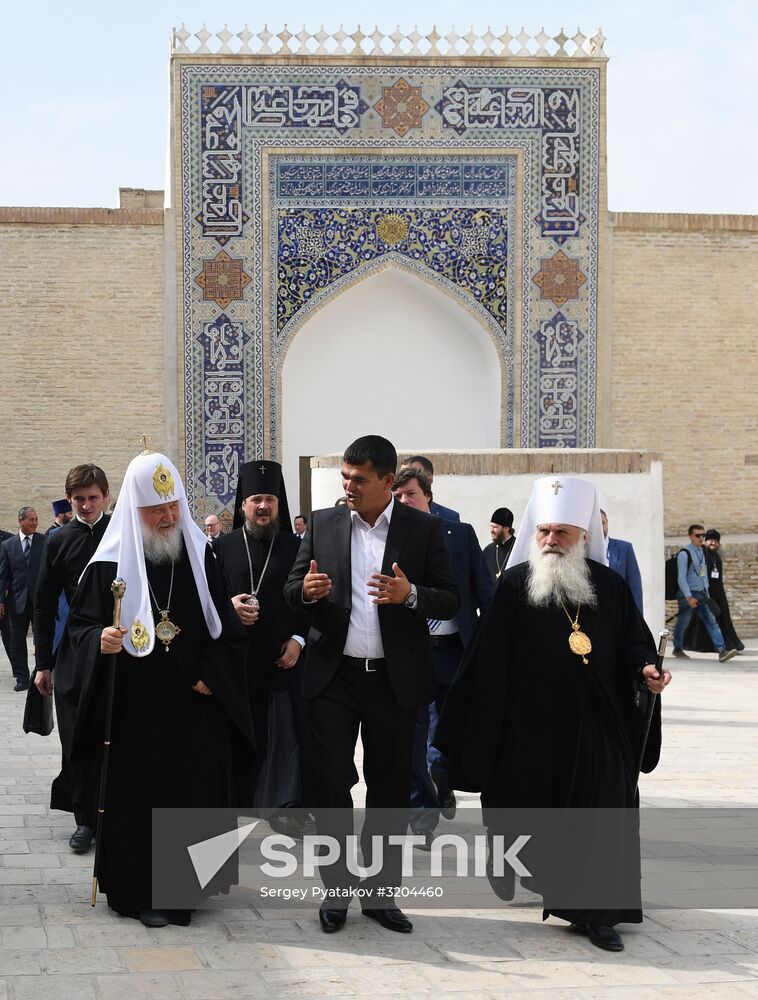 Patriarch Kirill of Moscow and All Russia visits Uzbekistan