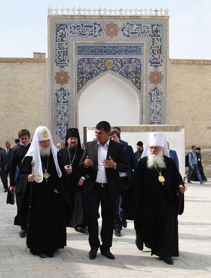 Patriarch Kirill of Moscow and All Russia visits Uzbekistan