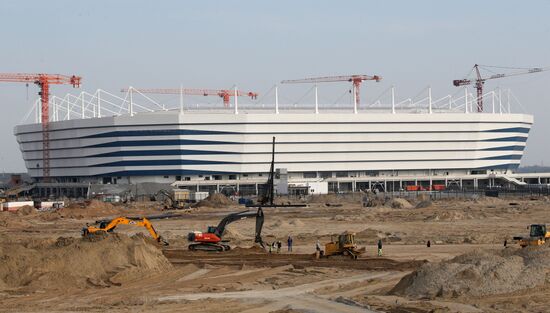 Preparations for 2018 FIFA World Cup in Kaliningrad