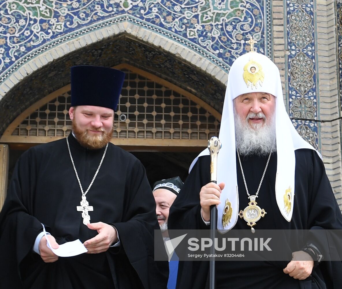 Patriarch Kirill visits Uzbekistan