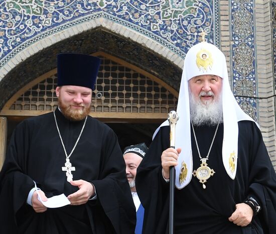 Patriarch Kirill visits Uzbekistan