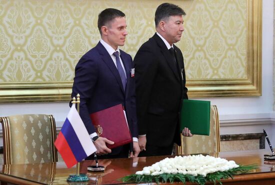 President Vladimir Putin's official visit to Turkmenistan