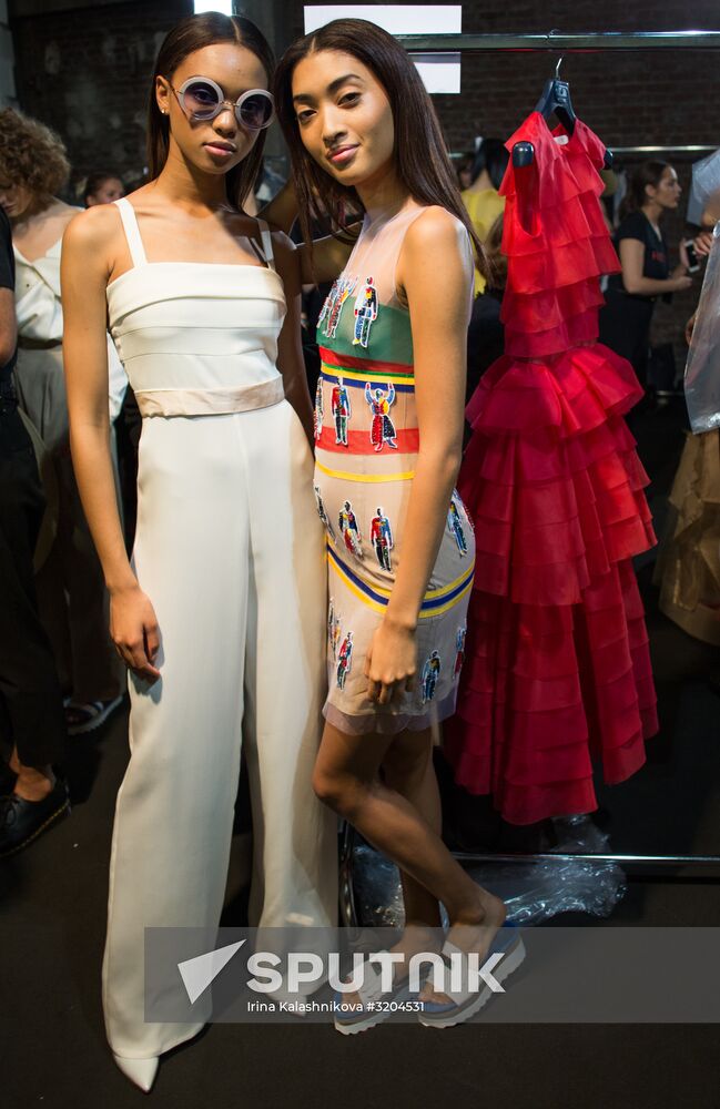 Valentin Yudashkin's new collection at Paris Fashion Week
