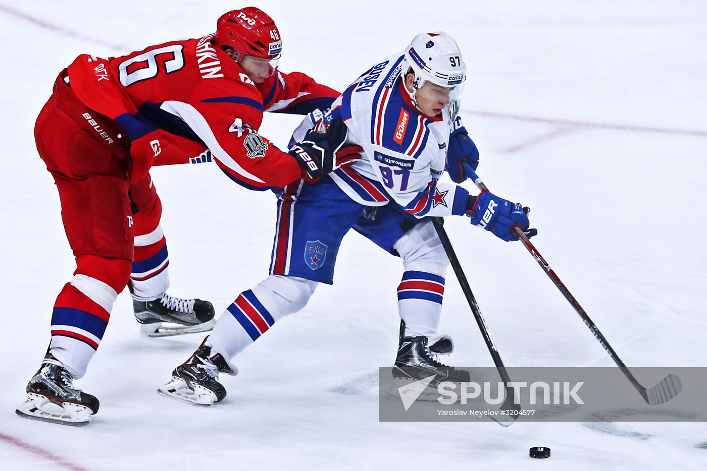 Hockey. KHL. Lokomotiv vs SKA