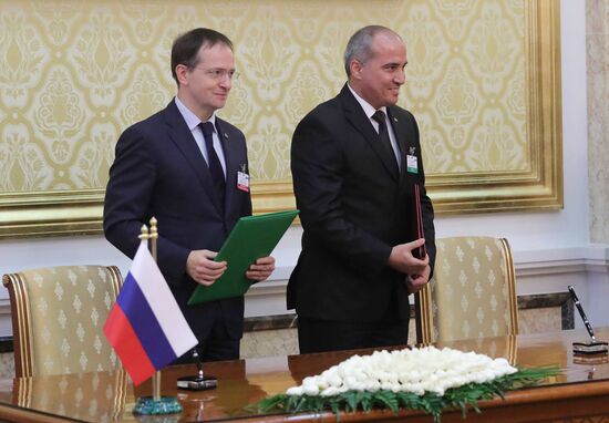 Russian President Vladimir Putin visits Turkmenistan