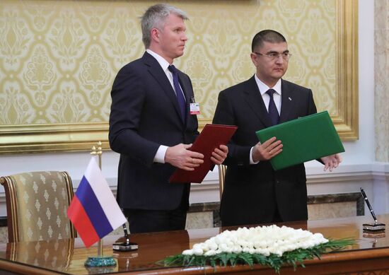 President Vladimir Putin's official visit to Turkmenistan