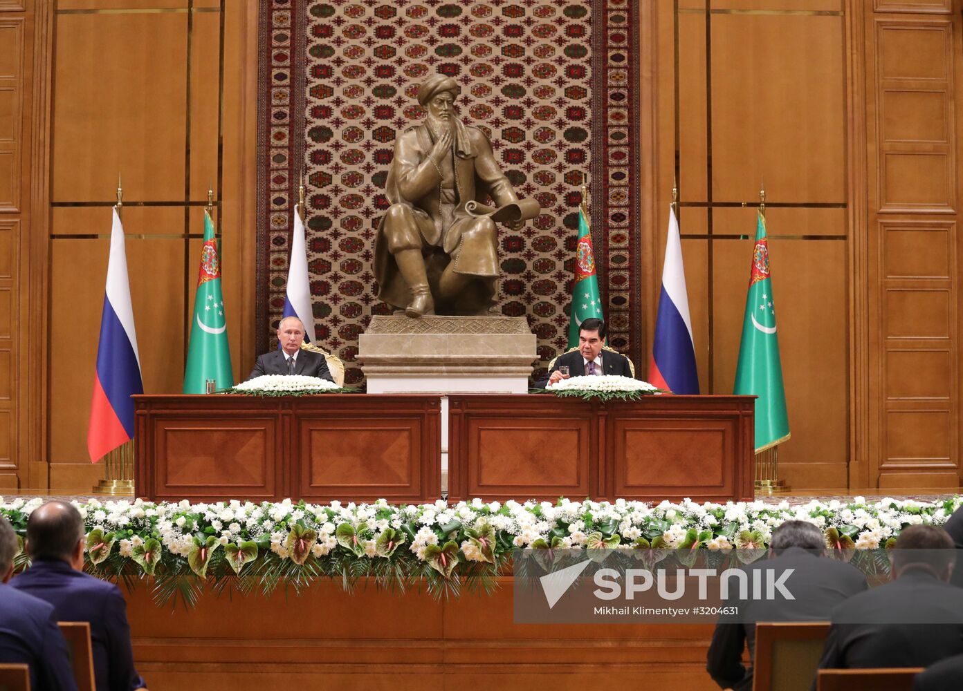 President Vladimir Putin's official visit to Turkmenistan