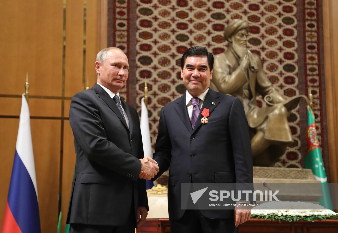 President Vladimir Putin's official visit to Turkmenistan