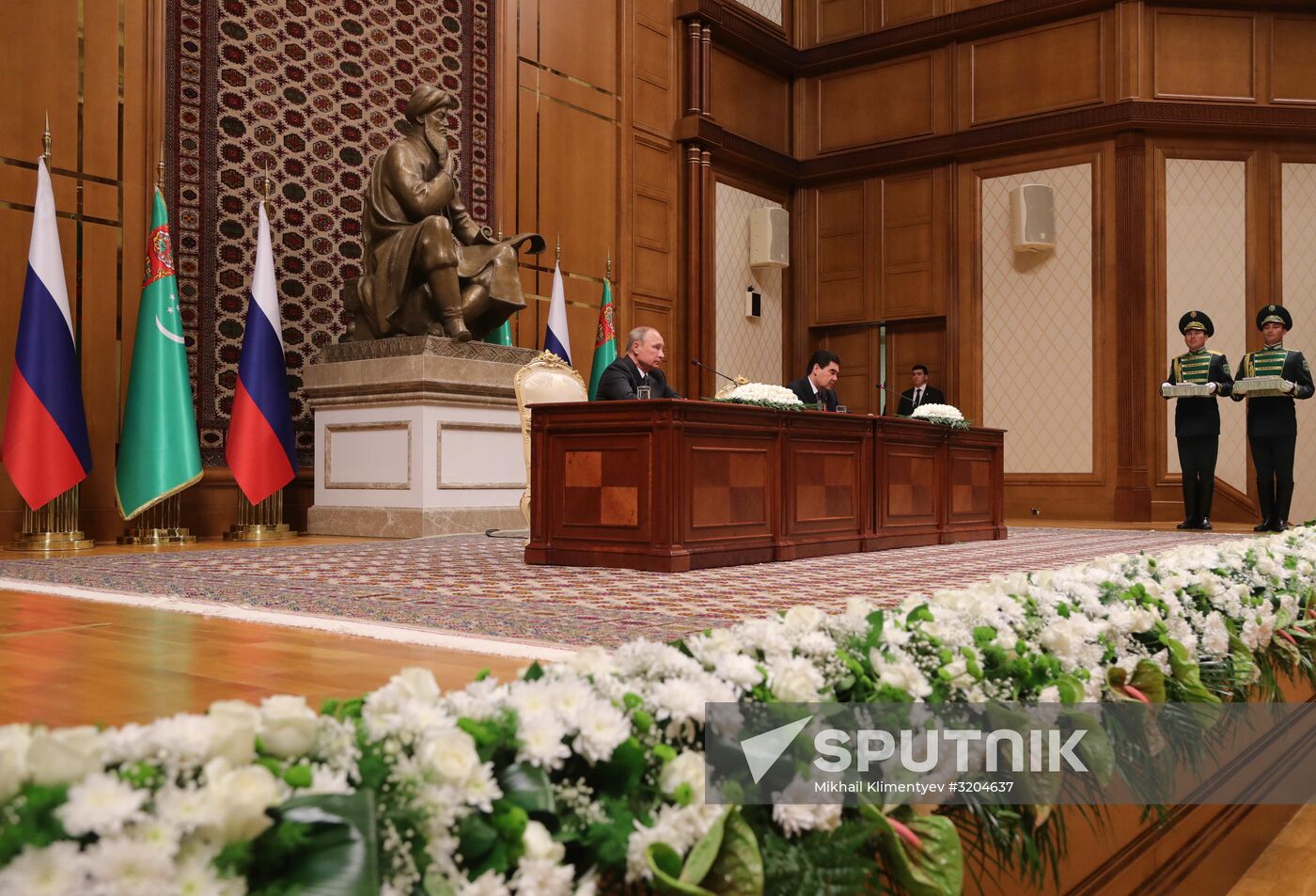 President Vladimir Putin's official visit to Turkmenistan