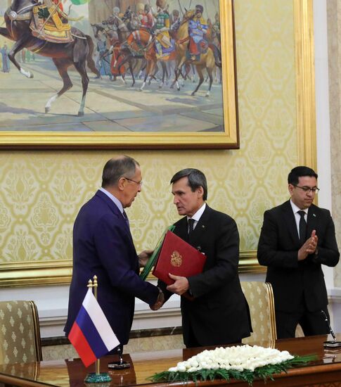 President Vladimir Putin's official visit to Turkmenistan