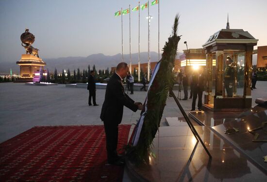 President Vladimir Putin's official visit to Turkmenistan