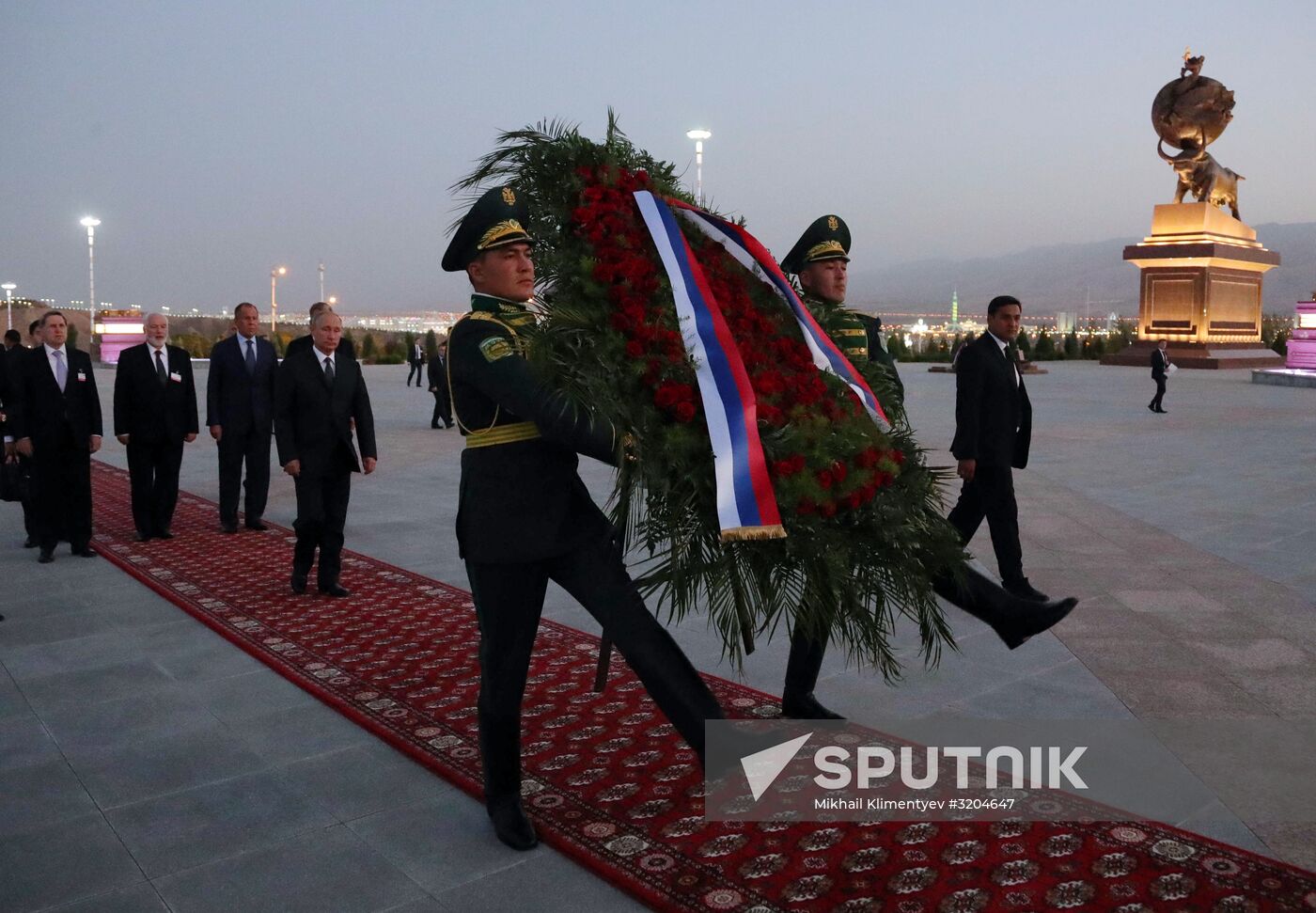 President Vladimir Putin's official visit to Turkmenistan