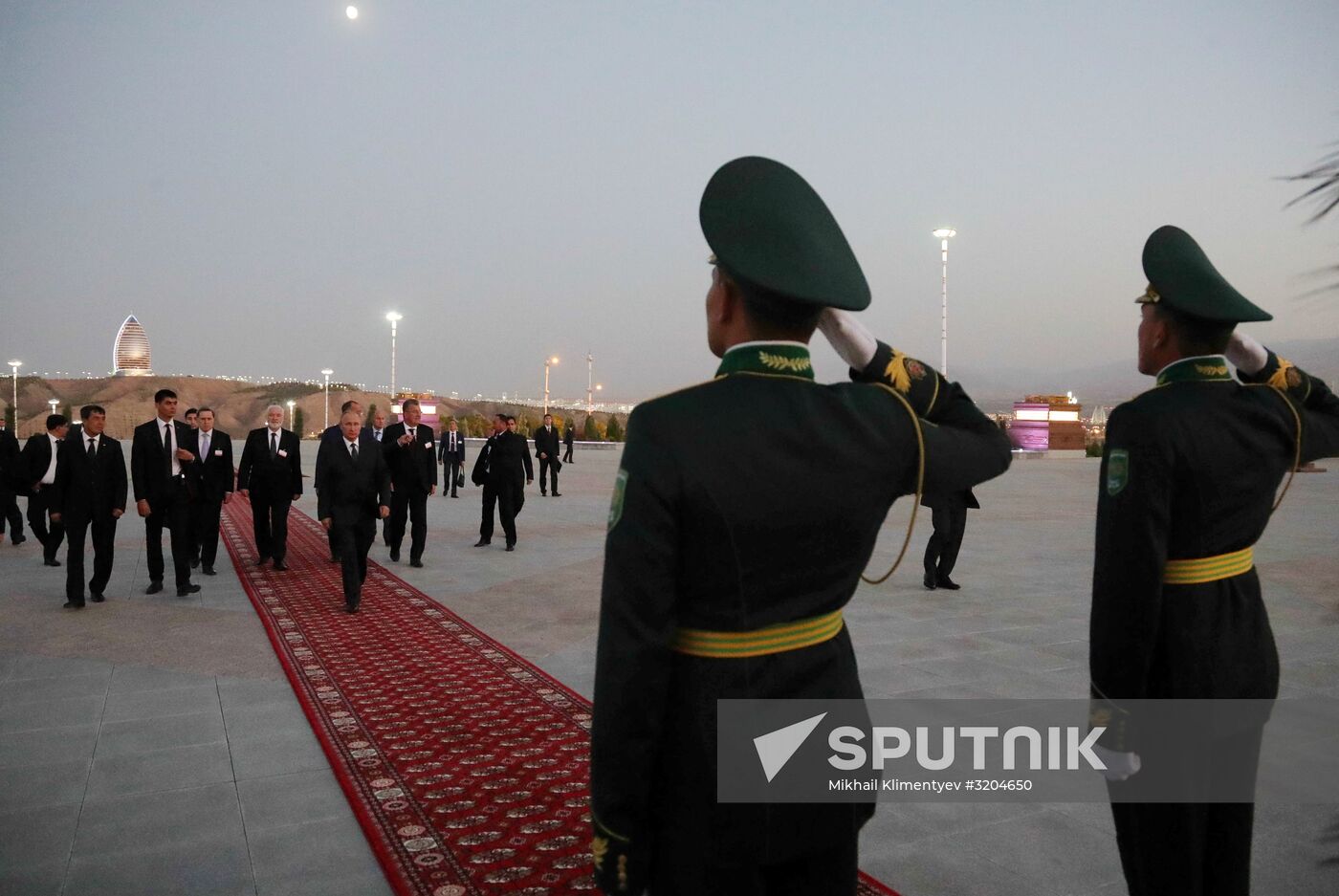 President Vladimir Putin's official visit to Turkmenistan