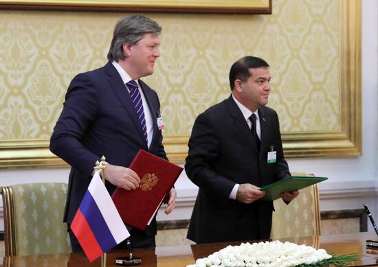 President Vladimir Putin's official visit to Turkmenistan