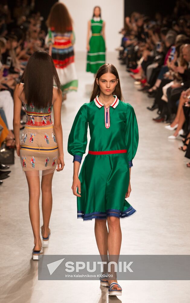Valentin Yudashkin's new collection at Paris Fashion Week
