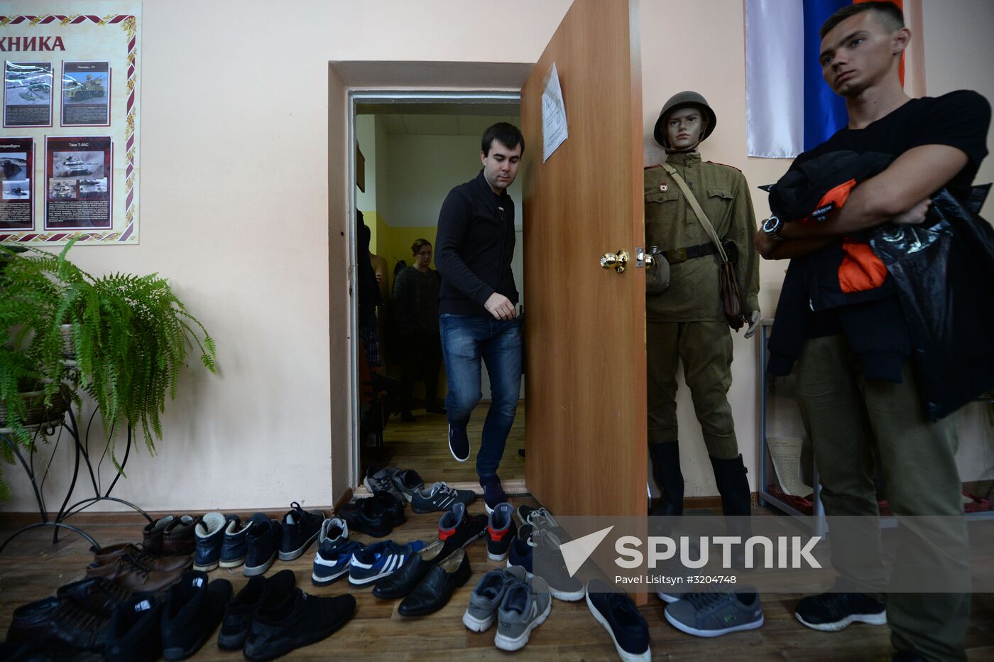 Autumn conscription in Yekaterinburg