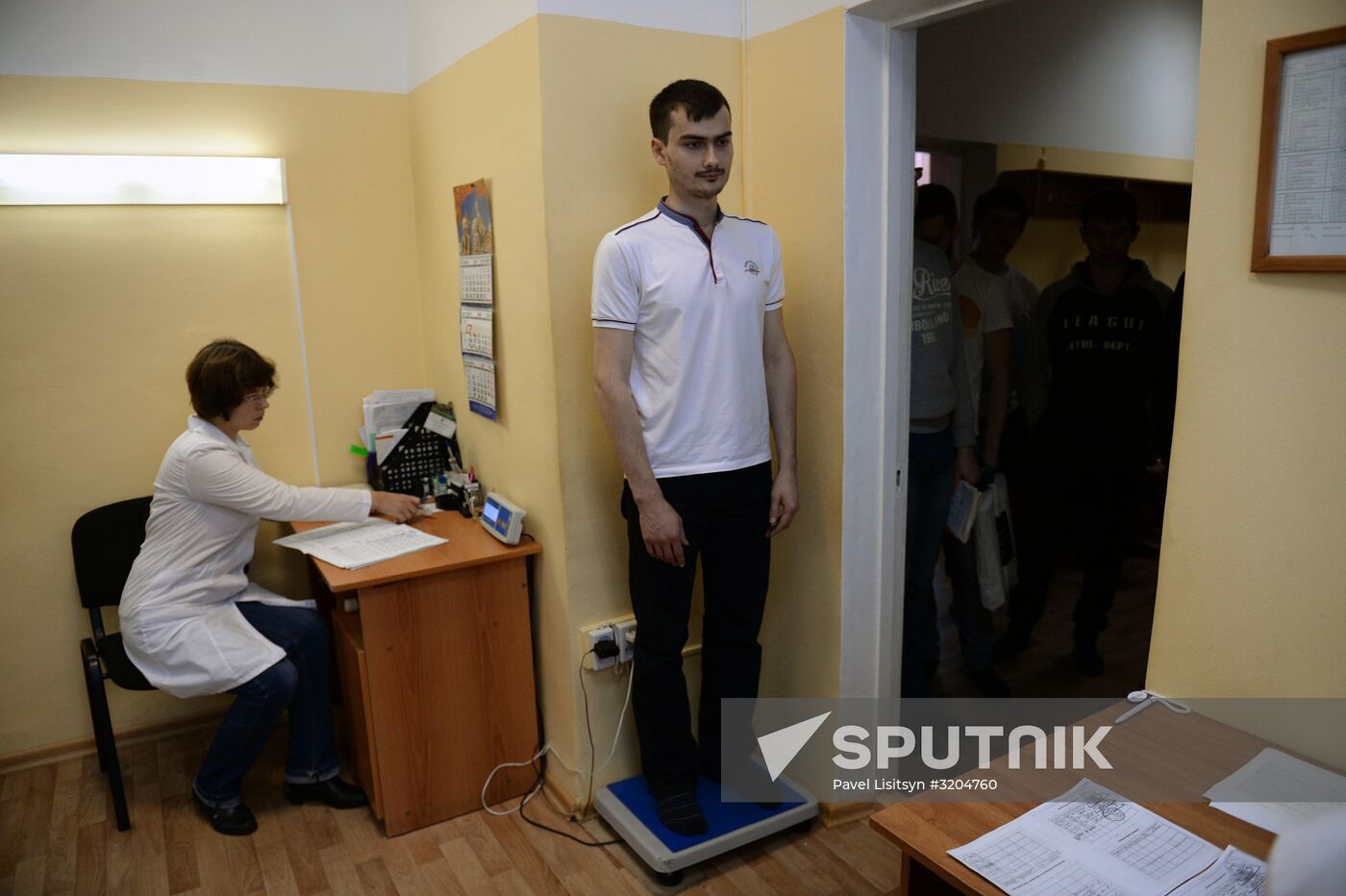 Autumn conscription in Yekaterinburg