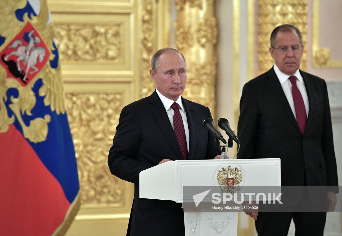 President Vladimir Putin receives credentials of 20 foreign ambassadors