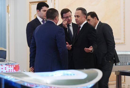 Presidential Council for the Development of Physical Culture and Sport meets at the Kremlin