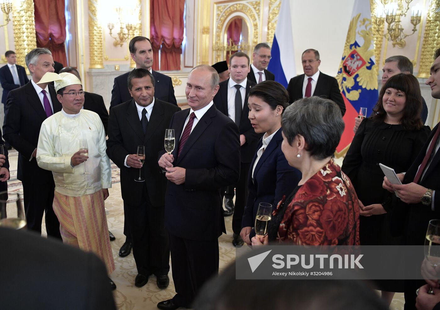 President Vladimir Putin receives credentials of 20 foreign ambassadors