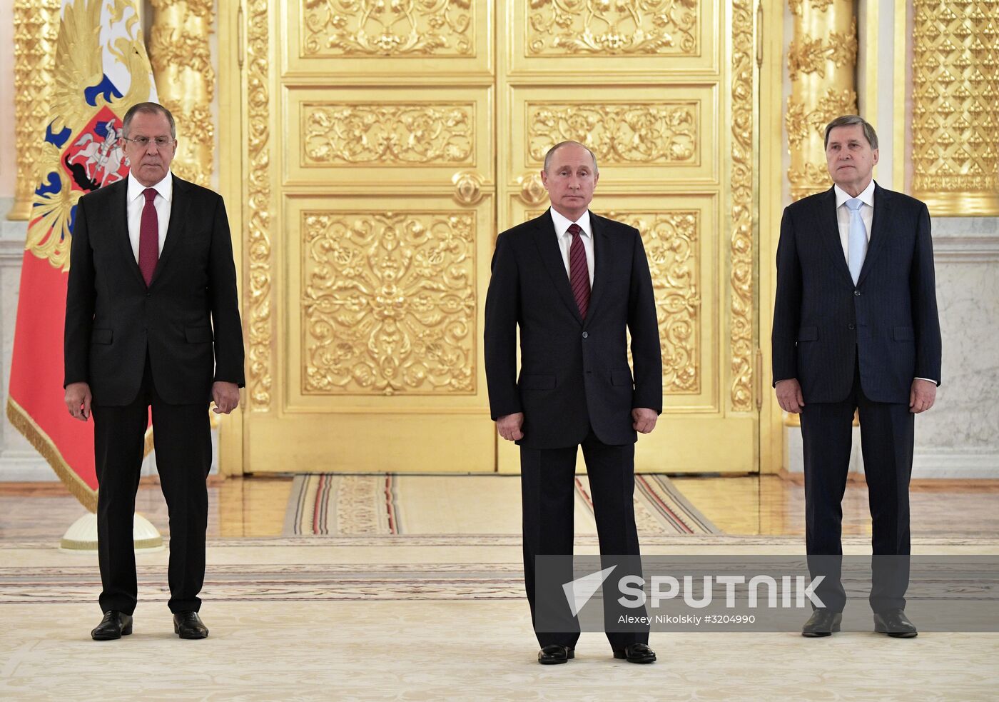 President Vladimir Putin receives credentials of 20 foreign ambassadors