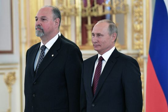 President Vladimir Putin receives credentials of 20 foreign ambassadors