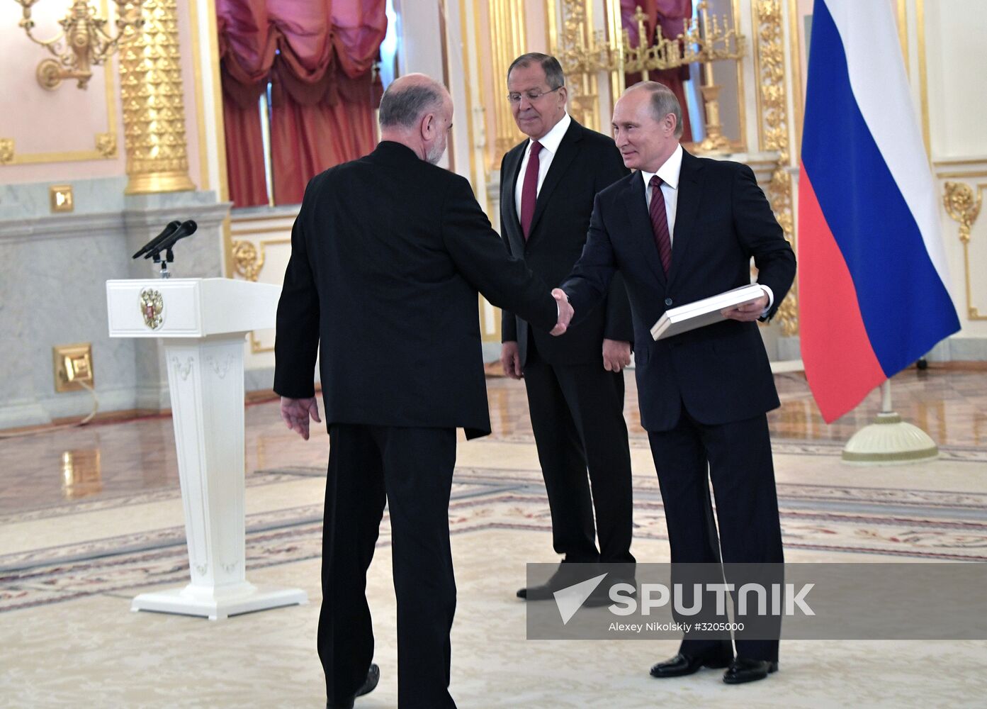 President Vladimir Putin receives credentials of 20 foreign ambassadors