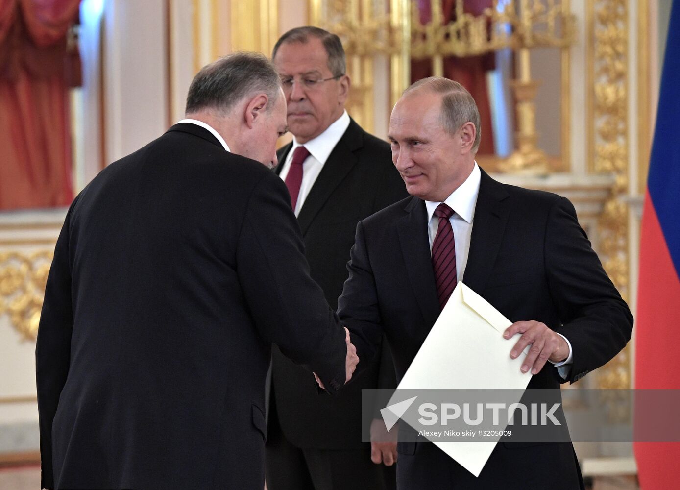 President Vladimir Putin receives credentials of 20 foreign ambassadors