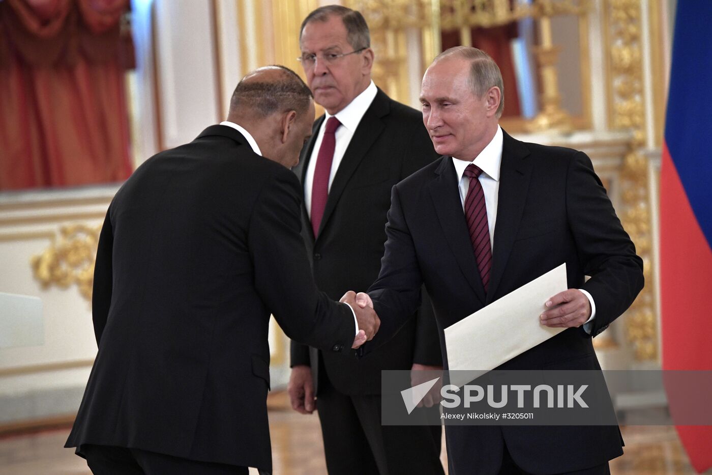 President Vladimir Putin receives credentials of 20 foreign ambassadors