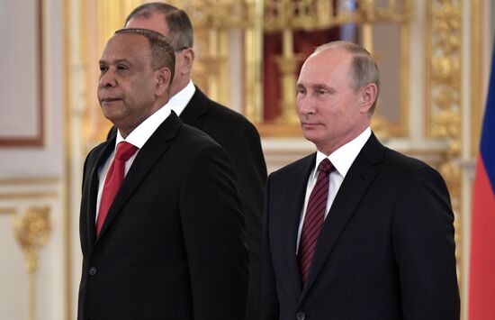 President Vladimir Putin receives credentials of 20 foreign ambassadors