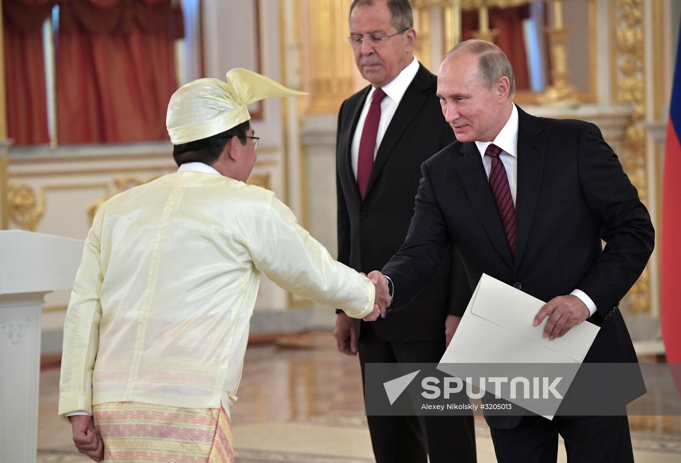 President Vladimir Putin receives credentials of 20 foreign ambassadors