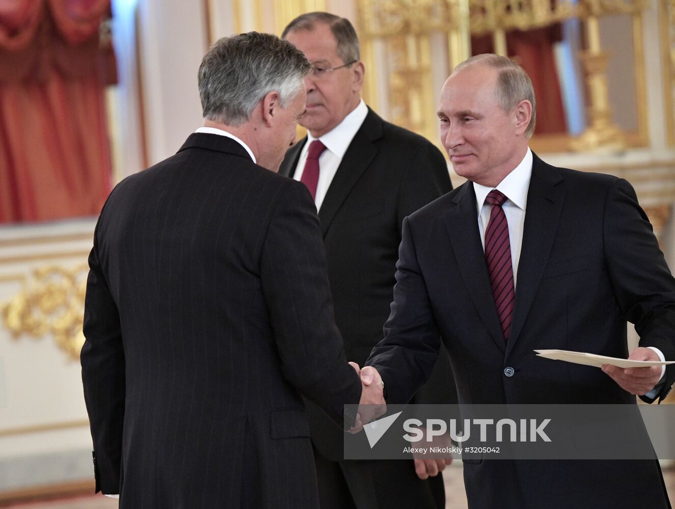 President Vladimir Putin receives credentials of 20 foreign ambassadors