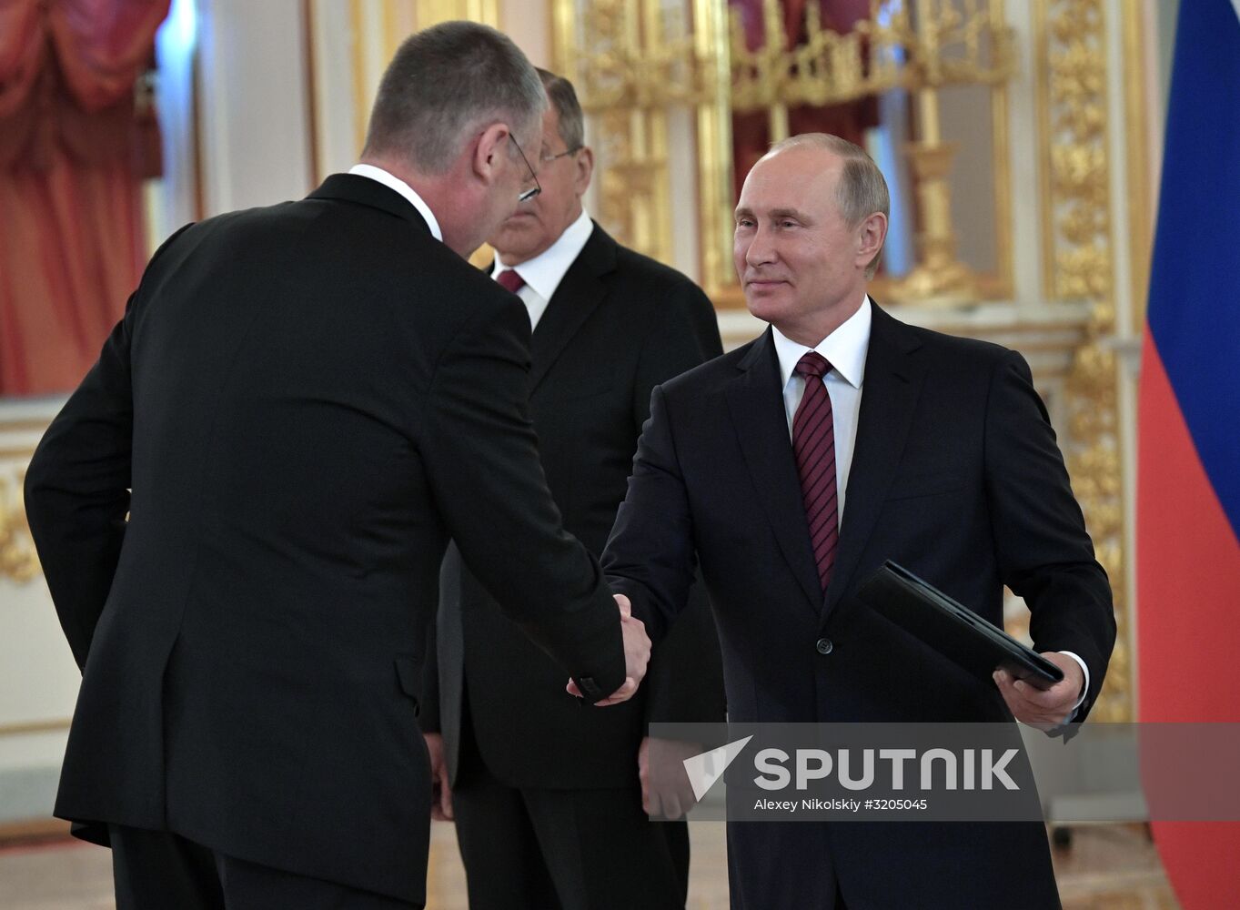 President Vladimir Putin receives credentials of 20 foreign ambassadors