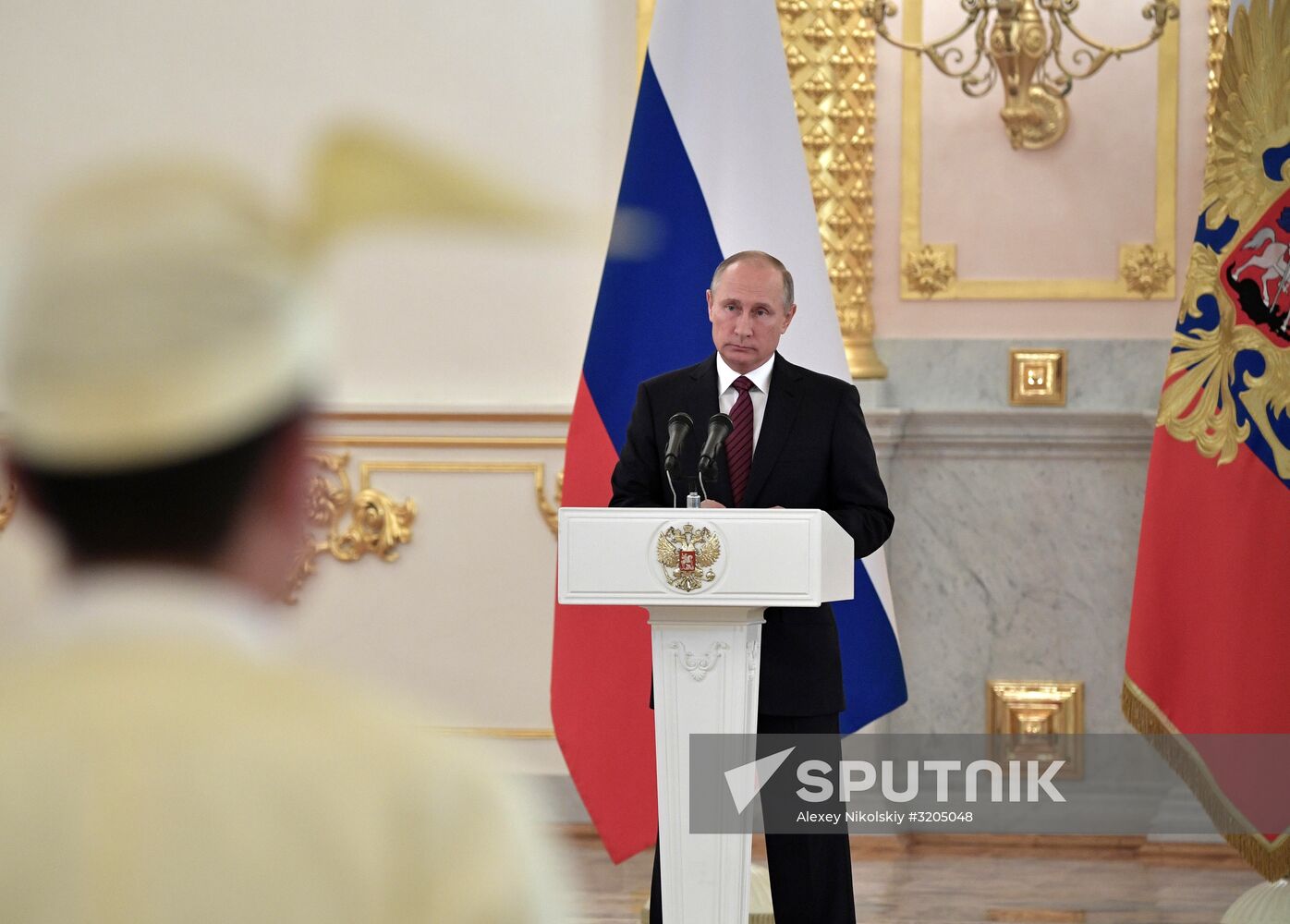 President Vladimir Putin receives credentials of 20 foreign ambassadors