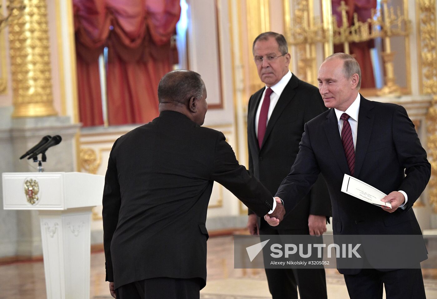 President Vladimir Putin receives credentials of 20 foreign ambassadors