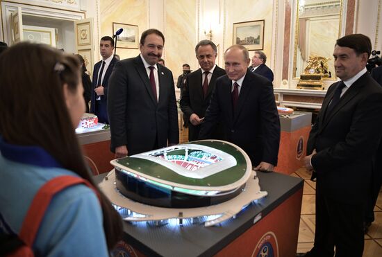 Russian President Vladimir Putin chairs meeting of Presidential Council for Development of Physical Culture and Sport