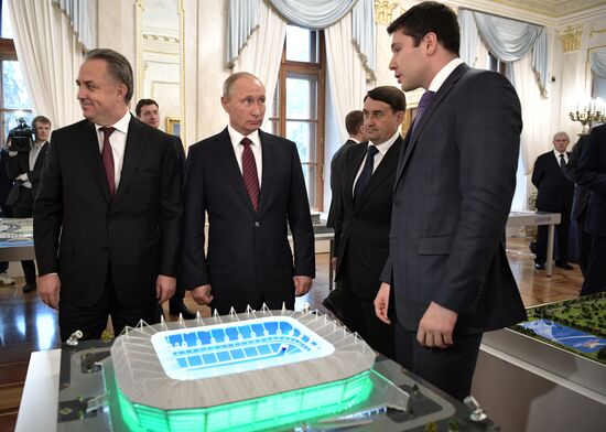 Russian President Vladimir Putin chairs meeting of Presidential Council for Development of Physical Culture and Sport