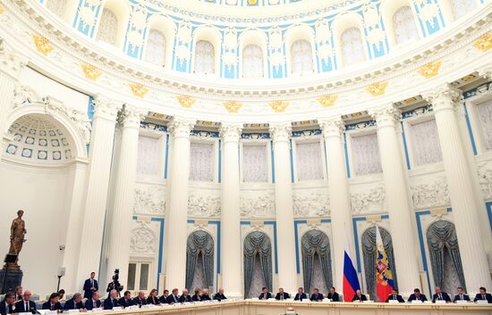 Russian President Vladimir Putin chairs meeting of Presidential Council for Development of Physical Culture and Sport