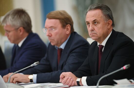 Presidential Council for the Development of Physical Culture and Sport meets at the Kremlin