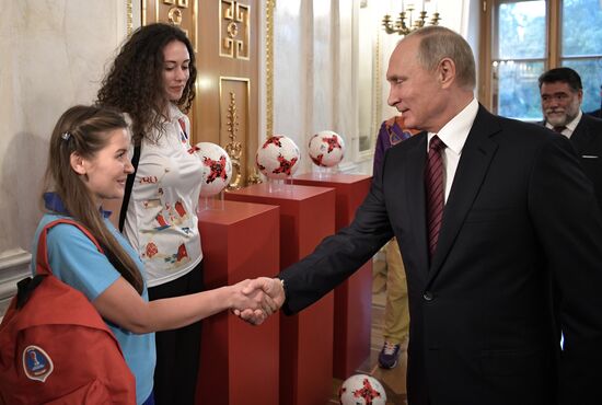 Russian President Vladimir Putin chairs meeting of Presidential Council for Development of Physical Culture and Sport