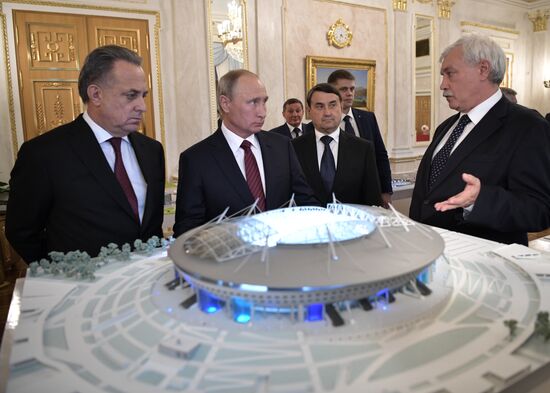 Russian President Vladimir Putin chairs meeting of Presidential Council for Development of Physical Culture and Sport