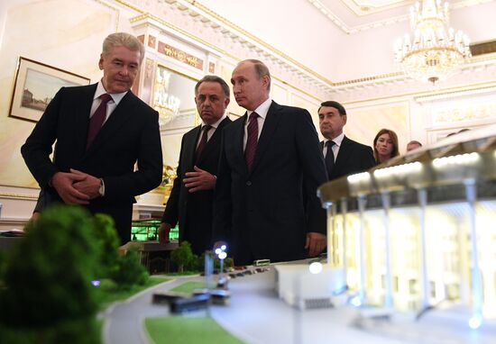 Russian President Vladimir Putin chairs meeting of Presidential Council for Development of Physical Culture and Sport