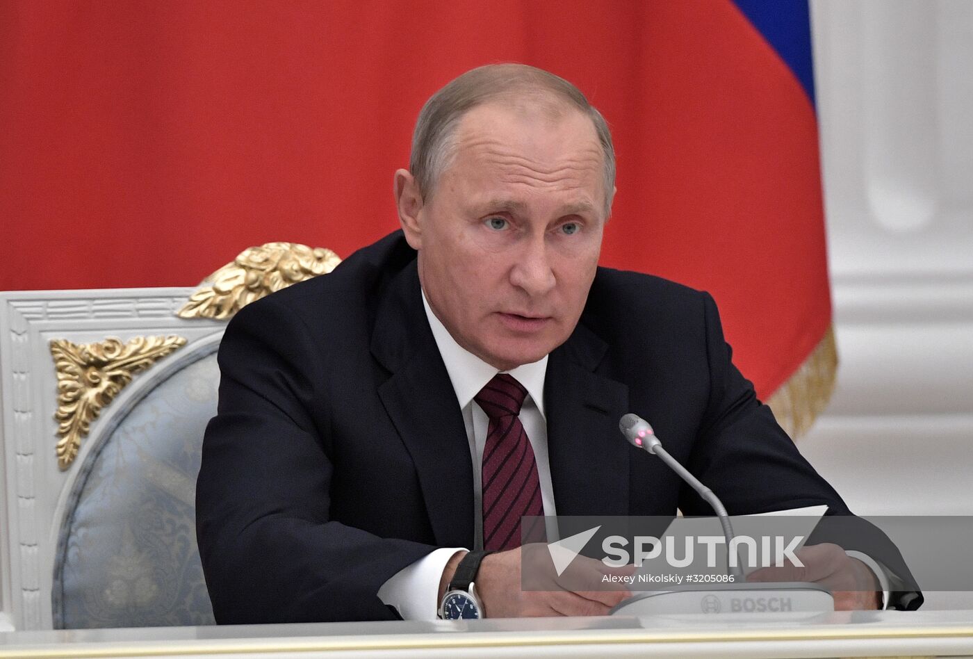 Russian President Vladimir Putin chairs meeting of Presidential Council for Development of Physical Culture and Sport