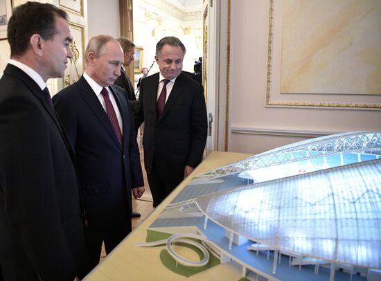 Russian President Vladimir Putin chairs meeting of Presidential Council for Development of Physical Culture and Sport