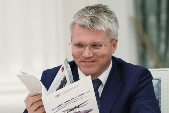 Presidential Council for the Development of Physical Culture and Sport meets at the Kremlin