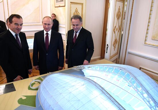 Russian President Vladimir Putin chairs meeting of Presidential Council for Development of Physical Culture and Sport