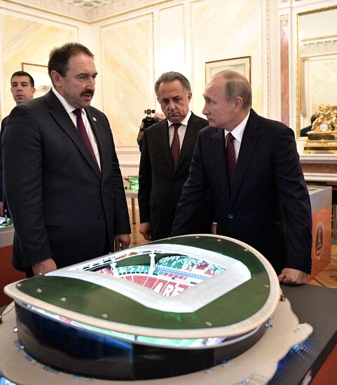 Russian President Vladimir Putin chairs meeting of Presidential Council for Development of Physical Culture and Sport