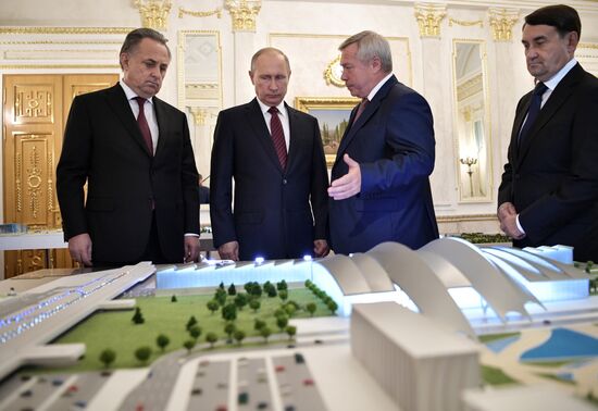 Russian President Vladimir Putin chairs meeting of Presidential Council for Development of Physical Culture and Sport