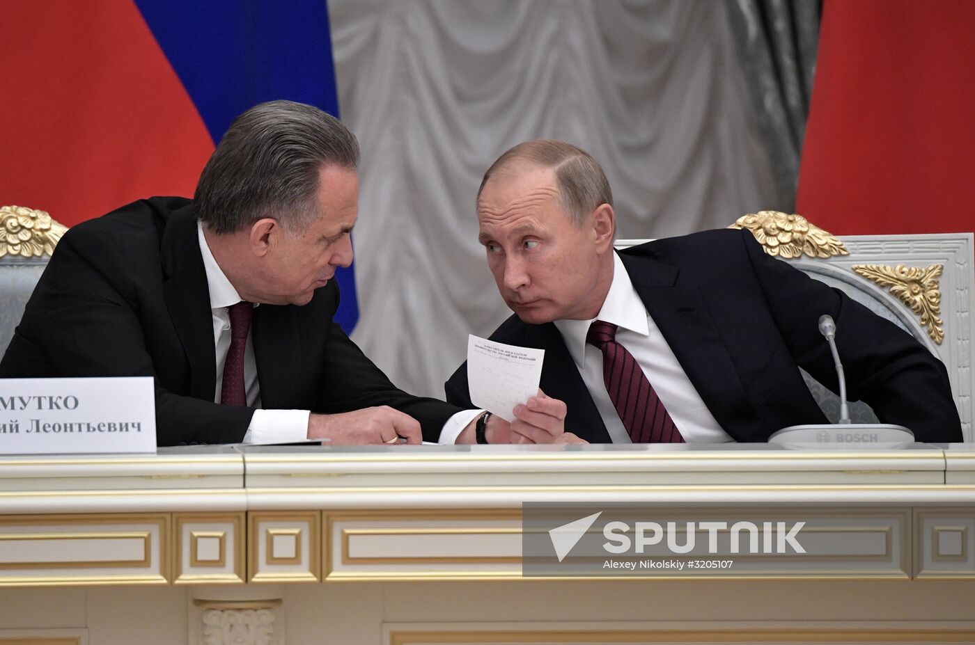 Russian President Vladimir Putin chairs meeting of Presidential Council for Development of Physical Culture and Sport